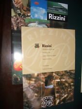 Catalogo rizzini brochure usato  Catania