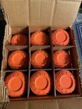 White Flyer Bio Clay Targets Partial Box of 74 Orange Top Skeet Trap Shooting for sale  Shipping to South Africa