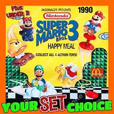 JUEGO McDonald's 1990 SUPER MARIO BROS. Videojuego Nintendo LUIGI Juguetes TU ELECCIÓN, usado segunda mano  Embacar hacia Argentina