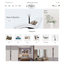 🥇 Plantilla de sitio web llave en mano establecida para la venta The Furniture Hive segunda mano  Embacar hacia Argentina