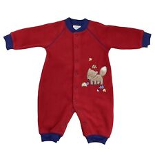 Terno Carter’s manga longa lã bebê menino menina unissex 3-6 meses vermelho azul, usado comprar usado  Enviando para Brazil