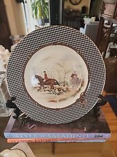 Prato de jantar Ralph Lauren Balmoral Hunt Wedgwood Bone China 10,75” vintage em perfeito estado! comprar usado  Enviando para Brazil