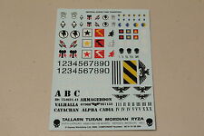 Used, Warhammer and Warhammer 40k Decal Sheets - Multiple Factions / Armies for sale  Canada
