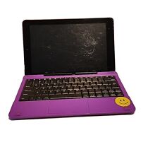 Used RCA 10 Tablet rct6303w87 Purple Detachable Keyboard Cracked Screen NO CORD  for sale  Shipping to South Africa
