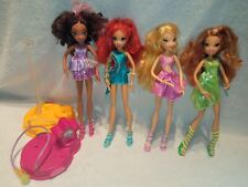 Dolls Mattel Winx Club Sinsational Bloom , Stella, Flora and Layla , używany na sprzedaż  PL