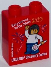 LEGO LEGOLAND, klocek kolekcjonerski 2019, Bayraminiz kutlu olsun, Discovery Centre, używany na sprzedaż  Wysyłka do Poland