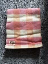 vintage wool blanket for sale  LOCKERBIE