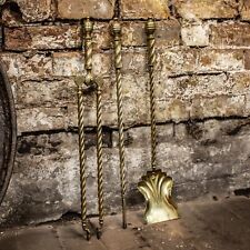 Antique brass fireside for sale  Shipping to Ireland