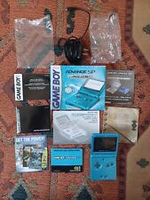 Usado, Consola GBA Surf en caja azul Nintendo Gameboy Advance SP completa en caja con papeles segunda mano  Embacar hacia Argentina