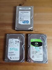 Lote 3 HDDs: Seagate ST500DM002 500GB & ST500DM009 500GB e Samsung HD400LJ 400GB, usado comprar usado  Enviando para Brazil