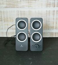 Logitech Z200 Stereo Desktop Speakers / Laptop Speakers with Dual 3.5mm Input for sale  Shipping to South Africa