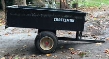 Craftsman Steel Dump Cart for Lawnmower USED Vintage  for sale  Conyers