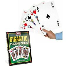 Gigantic playing cards for sale  Shipping to Ireland