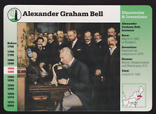 ALEXANDER GRAHAM BELL First Telephone Call Photo Inventor STORY OF AMERICA CARD for sale  Shipping to South Africa