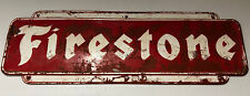 firestone metal sign for sale  Bureau