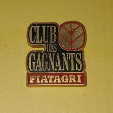 PIN'S PIN N° 2 FIATAGRI ANCIEN TRACTEUR STE FIAT CLUB DES GAGNANTS DORE OR FIN  na sprzedaż  Wysyłka do Poland