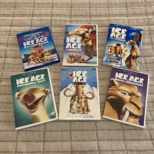DVD conjunto lote de 6 filmes da Era do Gelo série completa e especial de Natal derreter comprar usado  Enviando para Brazil