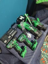 Used, Metabo HPT 18V Multivolt 4-Piece Sub Compact Cordless Combo Kit for sale  Shipping to South Africa