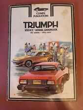 Triumph tr7 repair for sale  Saylorsburg