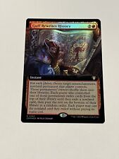 Mtg. Guff Rewrites History. Foil Extended Art. Commander Masters NM for sale  Shipping to South Africa