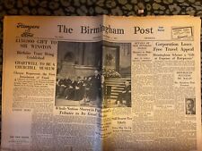 Historical newspaper 1954 for sale  WALSALL
