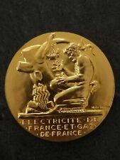 Medaille bronze edf d'occasion  Antony