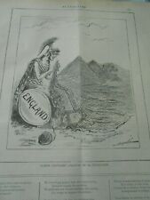 Caricature 1886 anglais d'occasion  La Verpillière