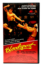 Bloodsport VHS PAL Extremadamente Raro EX-ALQUILER 1987 Jean-Claude Van Damme HOYTS, usado segunda mano  Embacar hacia Argentina