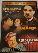 Charlie Chaplin Film Festival College Buster Keaton Red Skelton Show Frete Grátis, usado comprar usado  Enviando para Brazil