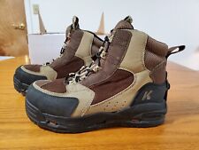 Korkers Wading Boots Redside Kling-on & Felt Soles for sale  Shipping to South Africa