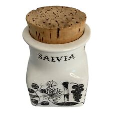 Arabia Spice Jar Finland Sage Sauge Salvia, käytetty myynnissä  Leverans till Finland