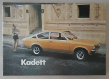 Opel kadett brochure for sale  BOURNE