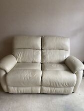 Seater beige real for sale  LONDON