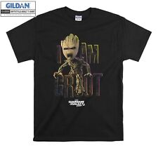 Marvel Guardians Vol.2 I am T-shirt Gift Hoodie T shirt Men Women Unisex 7030 myynnissä  Leverans till Finland