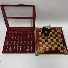 red chess set for sale  WELWYN GARDEN CITY