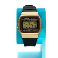 Relógio Digital Casio Databank Tom Dourado - F91WM 9A [Alarme] [Cronômetro] comprar usado  Enviando para Brazil