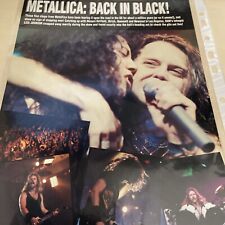 Metallica back black for sale  RUGELEY