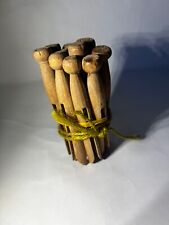 Vintage wood clothespins for sale  OSSETT