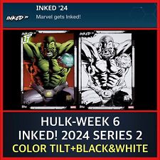 Usado, HULK INKED 24 SERIES 2 CORES TILT+B&W-WEEK 6-TOPPS MARVEL COLLECT comprar usado  Enviando para Brazil