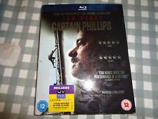 Usado, Captain Phillips Blu-Ray (2014) Tom Hanks, Greengrass (DIR) cert 12 free p+p segunda mano  Embacar hacia Argentina