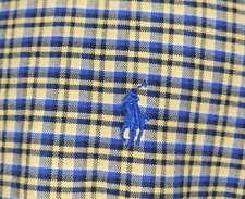 Usado, Camisa con botones Polo Ralph Lauren para hombre manga corta sarga BLAKE XL segunda mano  Embacar hacia Argentina