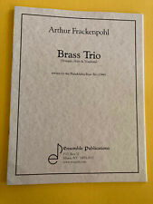 Brass Trio, Arthur Frackenpohl, for Trumpet, Horn & Trombone comprar usado  Enviando para Brazil