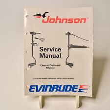 1988 OEM Johnson/Evinrude Electric Outboard Models Service Manual P/N 507752 for sale  Shipping to South Africa