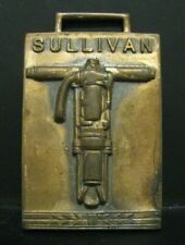 Sullivan Jackhammer Pneumatic Air Concrete Rock Drill Advertise Promo Watch Fob, used for sale  Shipping to Canada