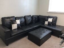 Used black leather for sale  Lubbock