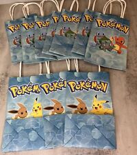 10x Bolsas de Regalo Pokémon de Papel - 2 Diseños - 8,25""x5""x3"" Cumpleaños Feliz San Valentín segunda mano  Embacar hacia Argentina