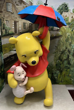 DISNEY WINNIE THE POOH AND PIGLET HANGING UMBRELLA FIGURE/FIGURINE/STATUE for sale  Shipping to South Africa