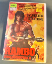 RAMBO First Blood Part II BETAMAX Video SYLVESTER STALLONE Almeja Cáscara segunda mano  Embacar hacia Argentina