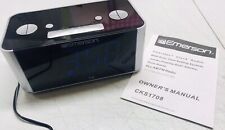 Relógio despertador Emerson Smart Set rádio FM tela azul modelo CKS1708 comprar usado  Enviando para Brazil