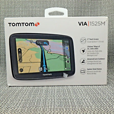 Dispositivo de navegação GPS TomTom Via 1525M tela sensível ao toque 5 polegadas com mapas vitalícios, usado comprar usado  Enviando para Brazil